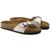 Birkenstock Madrid Birko-Flor Graceful Pearl White