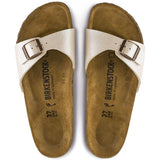 Birkenstock Madrid Birko-Flor Graceful Pearl White