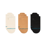 Pack of 3 STANCE Icon Low Tab Canvas Socks