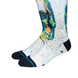 STANCE Icon Crew Mark Oblow Skull Socks