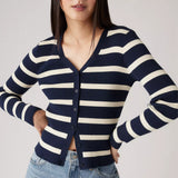 Levi's® Tulip Redwood Stripe Cardigan