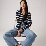 Levi's® Tulip Redwood Stripe Cardigan