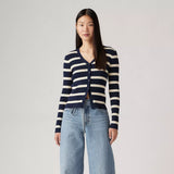 Levi's® Tulip Redwood Stripe Cardigan