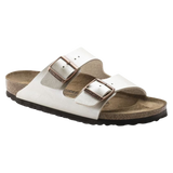 Birkenstock Arizona Birko-Flor Graceful Pearl White