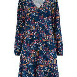 Vestido SUGARHILL Bibi Navy Midnight Woodland