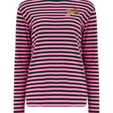 SUGARHILL Brunswick Black/Pink T-shirt, Leaping Tiger