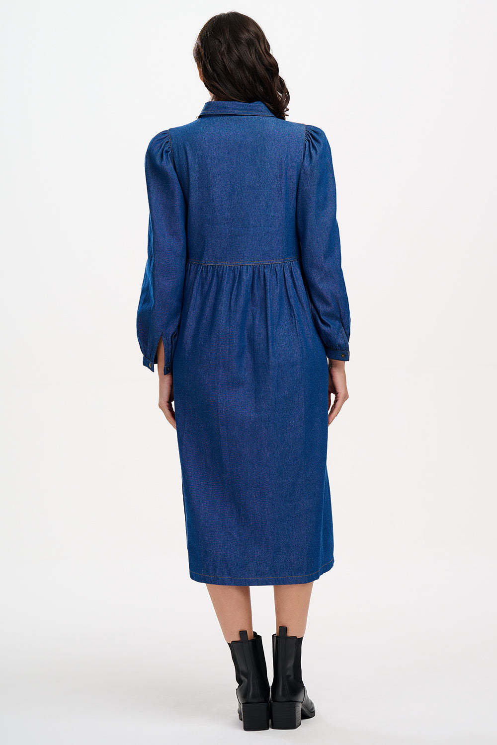 Vestido SUGARHILL Kirsty Mid Blue Denim