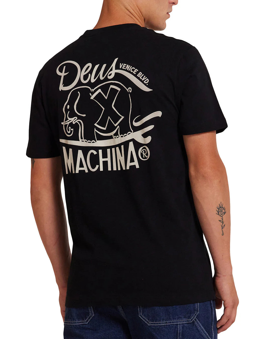 Camiseta DEUS EX MACHINA Hefferlump Black