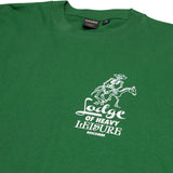 Camiseta DEUS EX MACHINA Boscombe Address Hillside Green