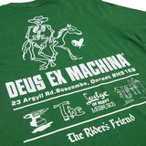 Camiseta DEUS EX MACHINA Boscombe Address Hillside Green