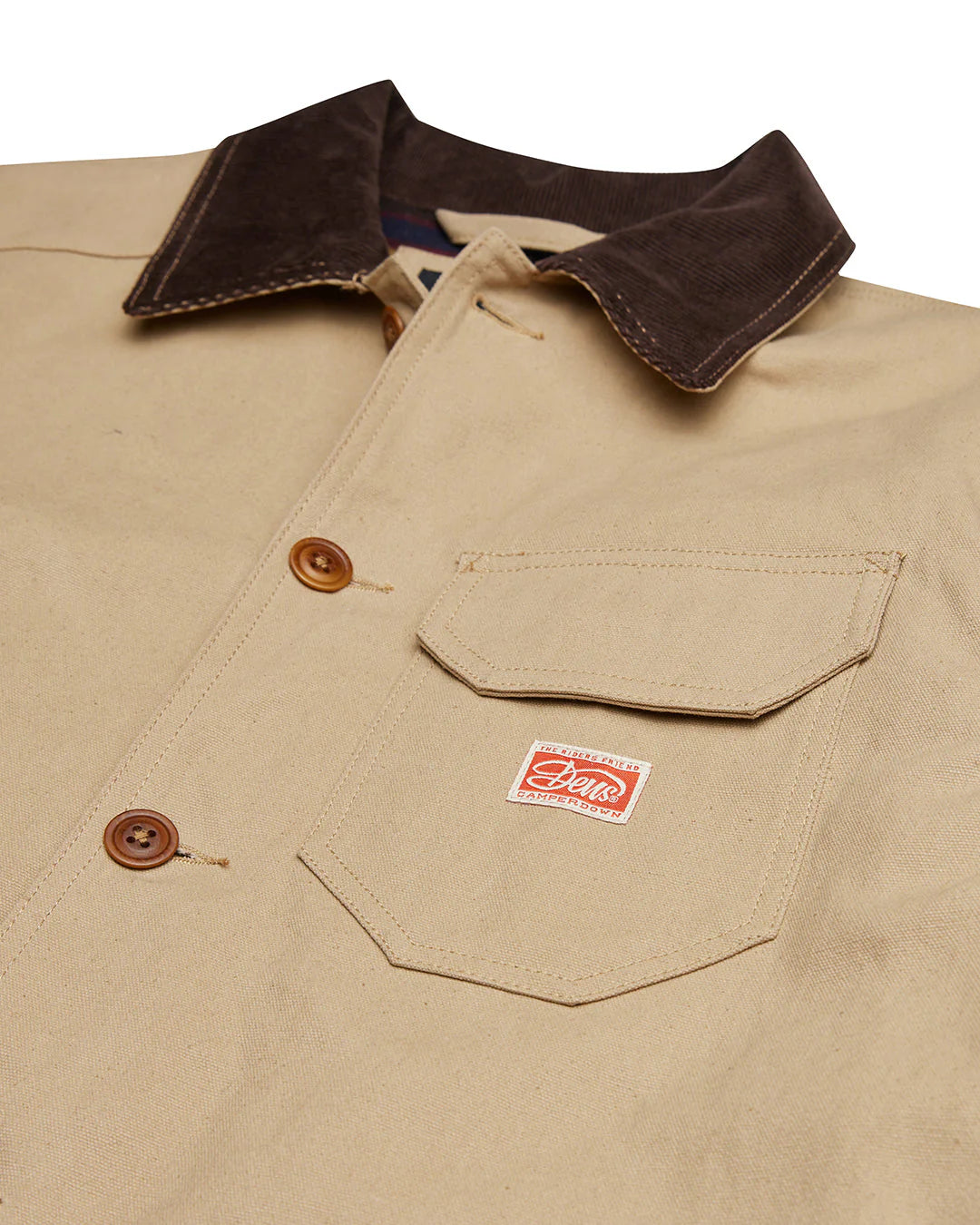 Chaqueta DEUS EX MACHINA Barn Khaki