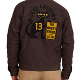 Chaqueta DEUS EX MACHINA Super Stitious Brown