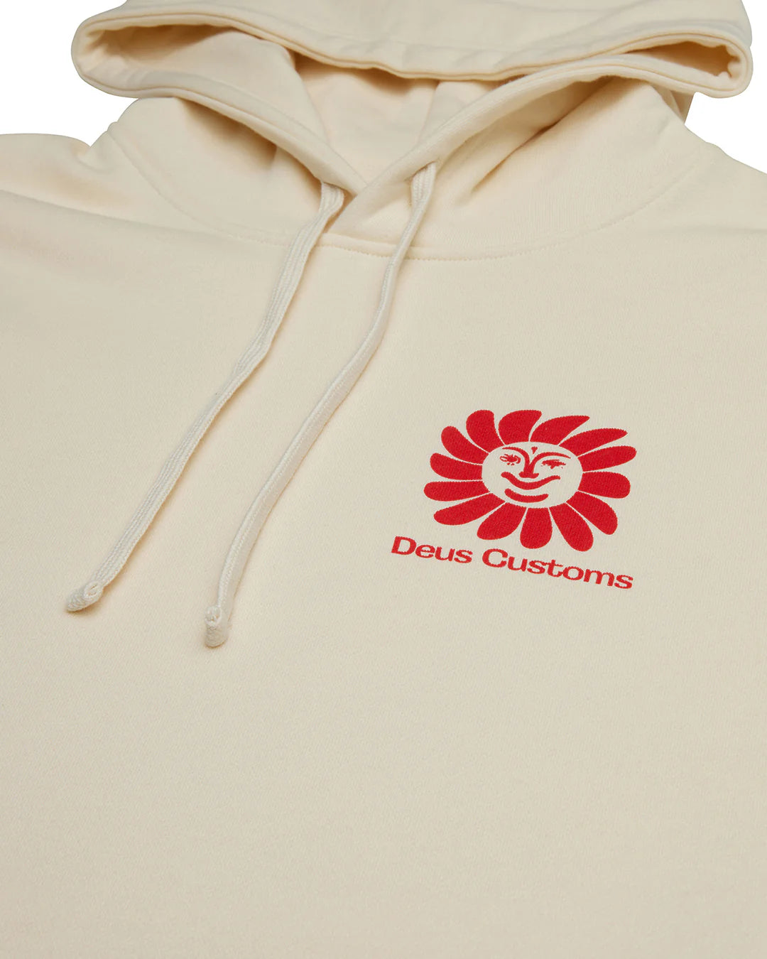 Sudadera DEUS EX MACHINA Helios Hoodie Dirty White