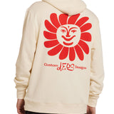 Sudadera DEUS EX MACHINA Helios Hoodie Dirty White