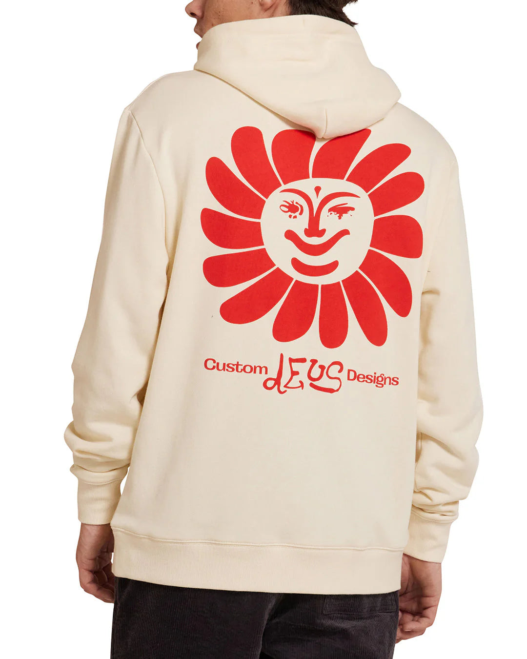 Sudadera DEUS EX MACHINA Helios Hoodie Dirty White