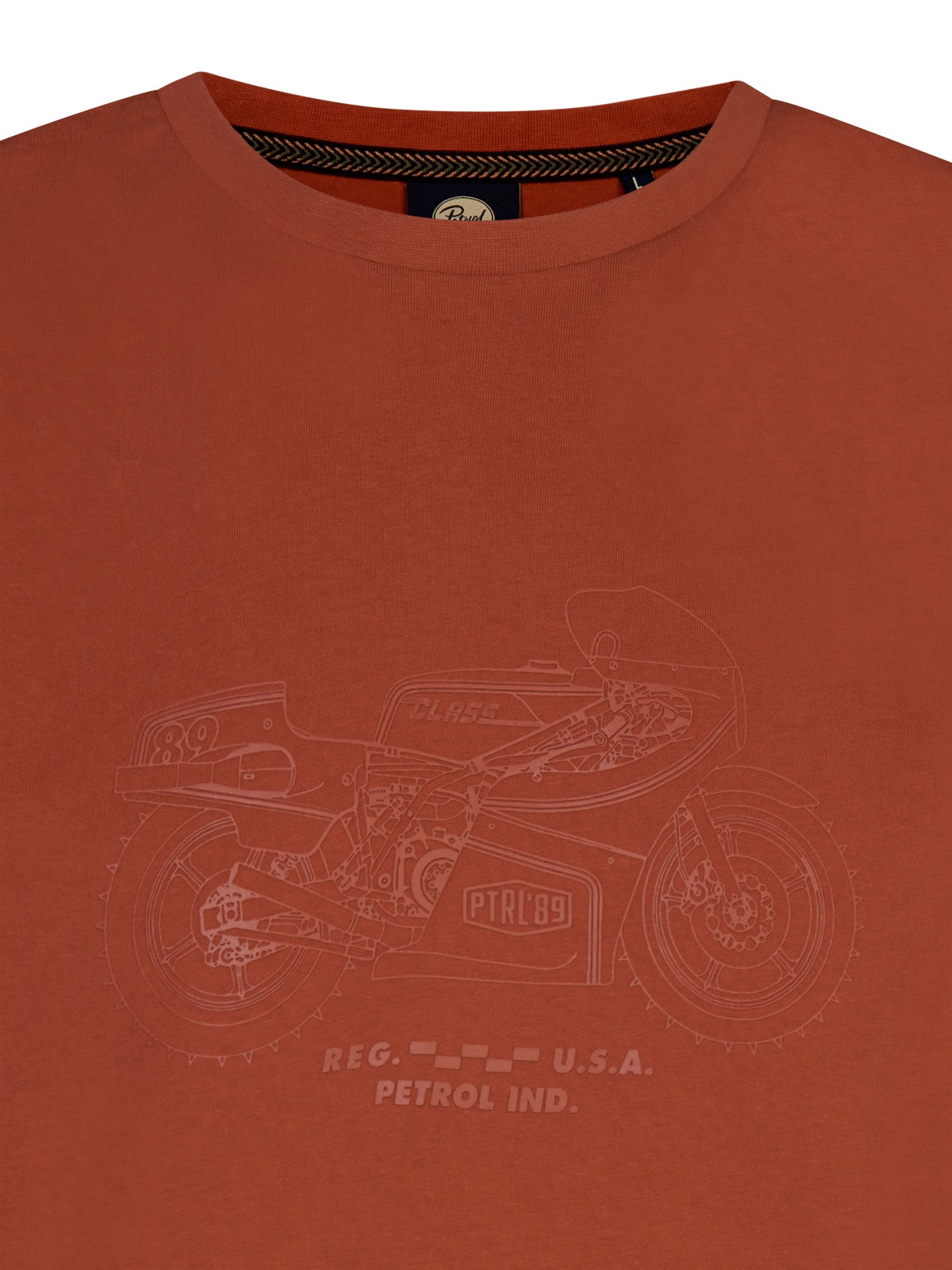 Camiseta PETROL INDUSTRIES Artwork Susitna Warm Chili