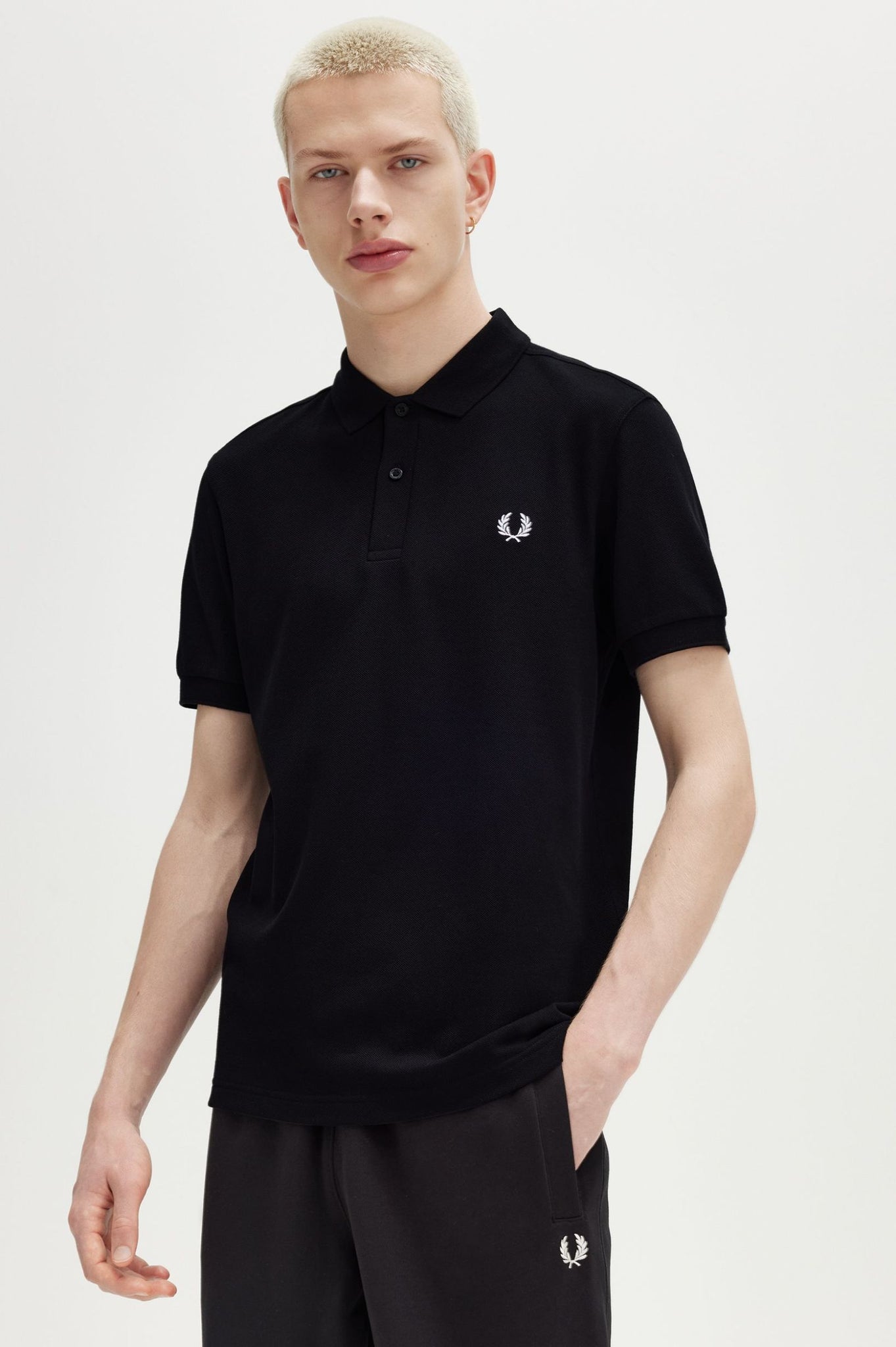 Polo FRED PERRY M6000 Negro