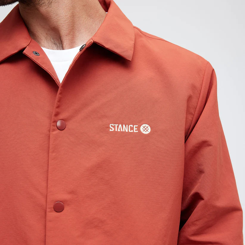 Chaqueta STANCE Coaches Rust