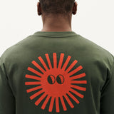 Camiseta THINKING MU Sol Aaron Bottle Green