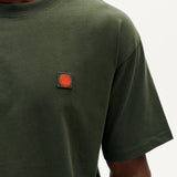 THINKING MU Sol Aaron Bottle Green T-shirt