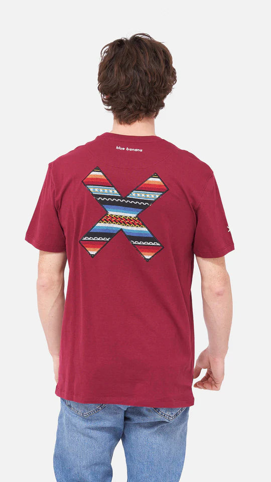 Camiseta BLUE BANANA Burgundy Classic