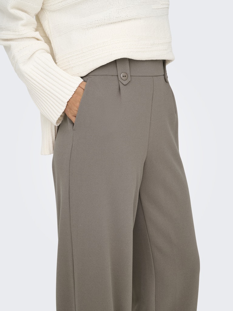 Pantalones ONLY Klara Taupe Gray