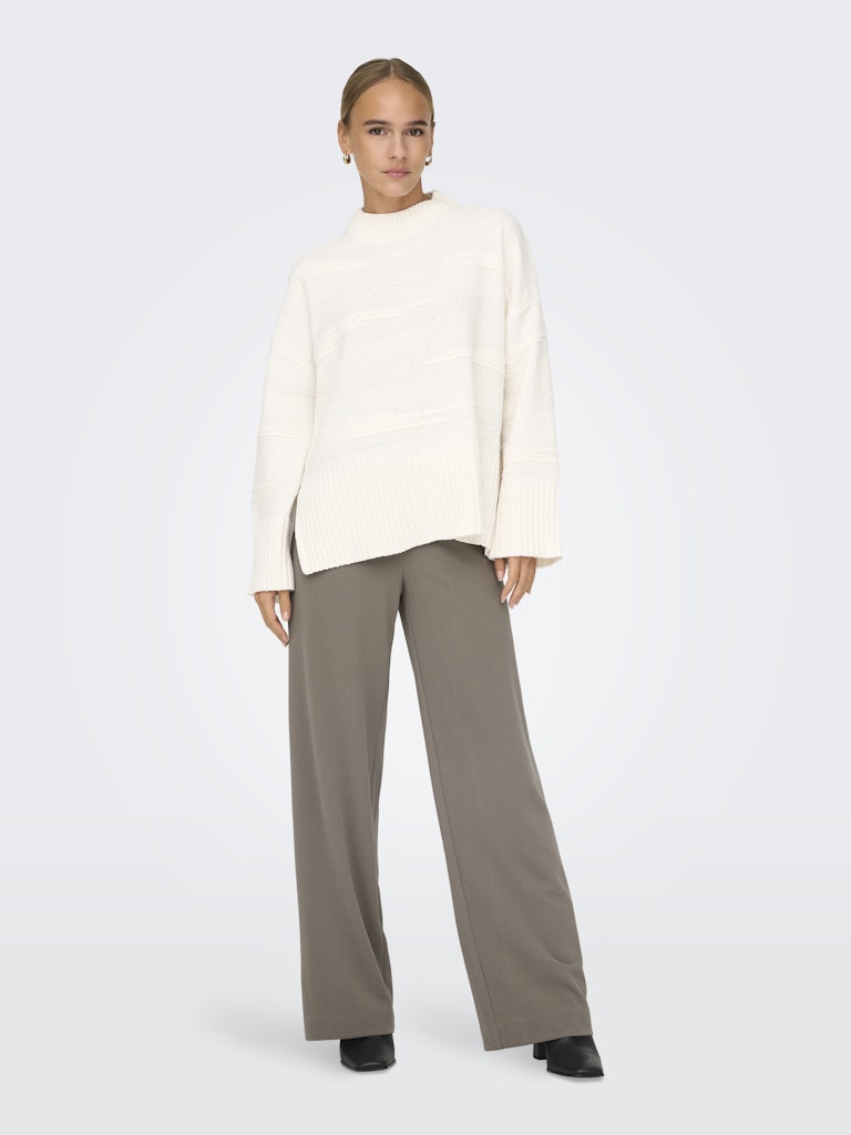 Pantalones ONLY Klara Taupe Gray