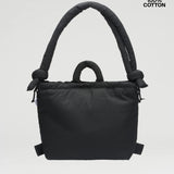 Bolso Mochila ÖLEND Ona Cotton Soft Bag Black