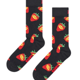 Calcetines HAPPY SOCKS Black Strawberry Fresh