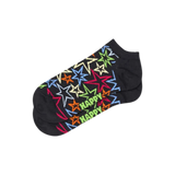 Calcetines HAPPY SOCKS Low Black Mega Star