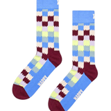 HAPPY SOCKS Blue Dizzy Check Socks