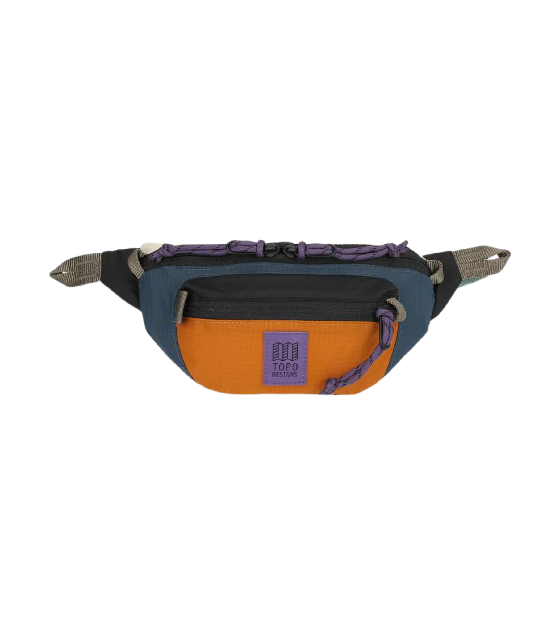 TOPO DESIGNS Waist Mountain Pond Blue Spice Fanny Pack