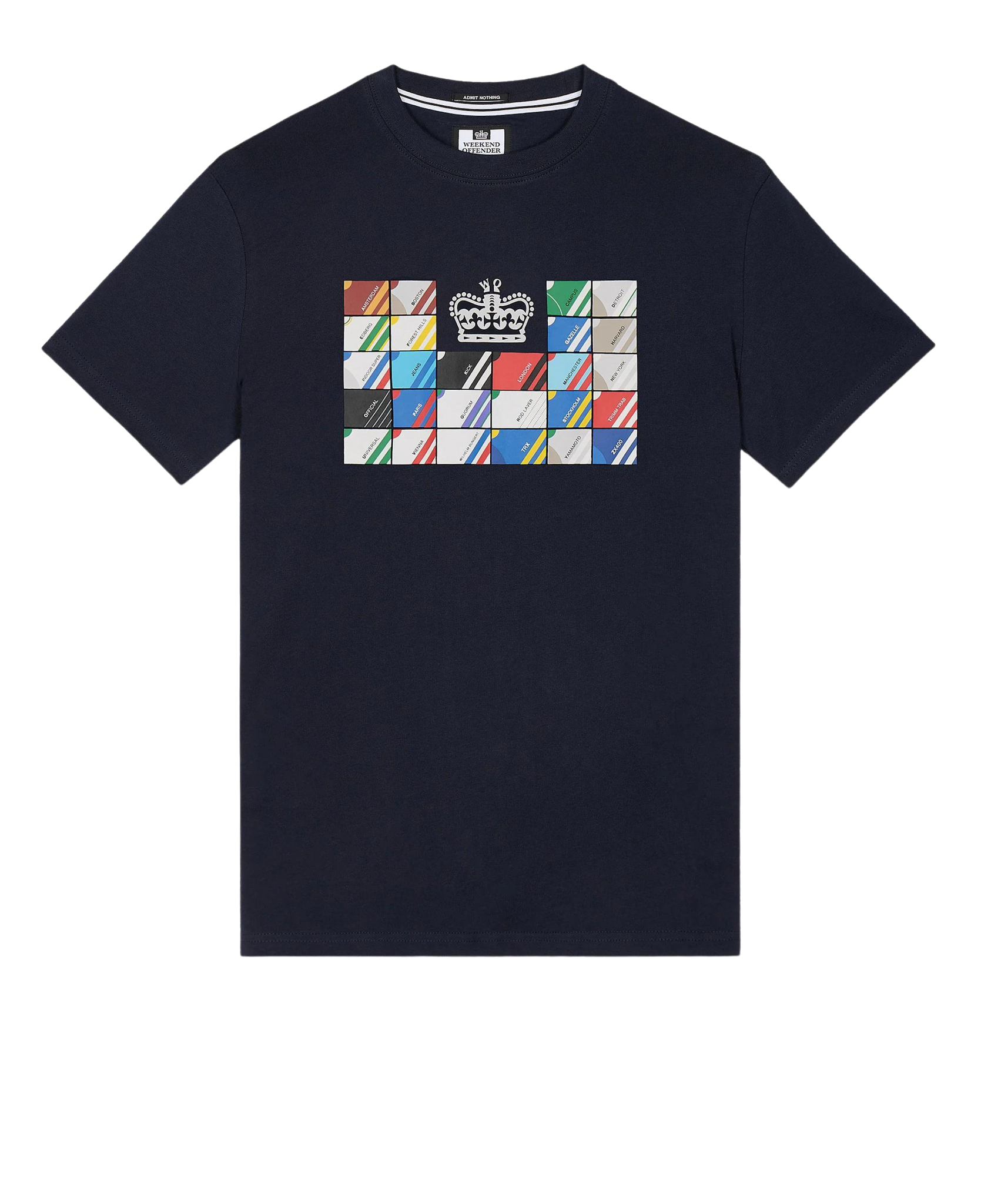 Weekend Offender Alpha Navy T-shirt