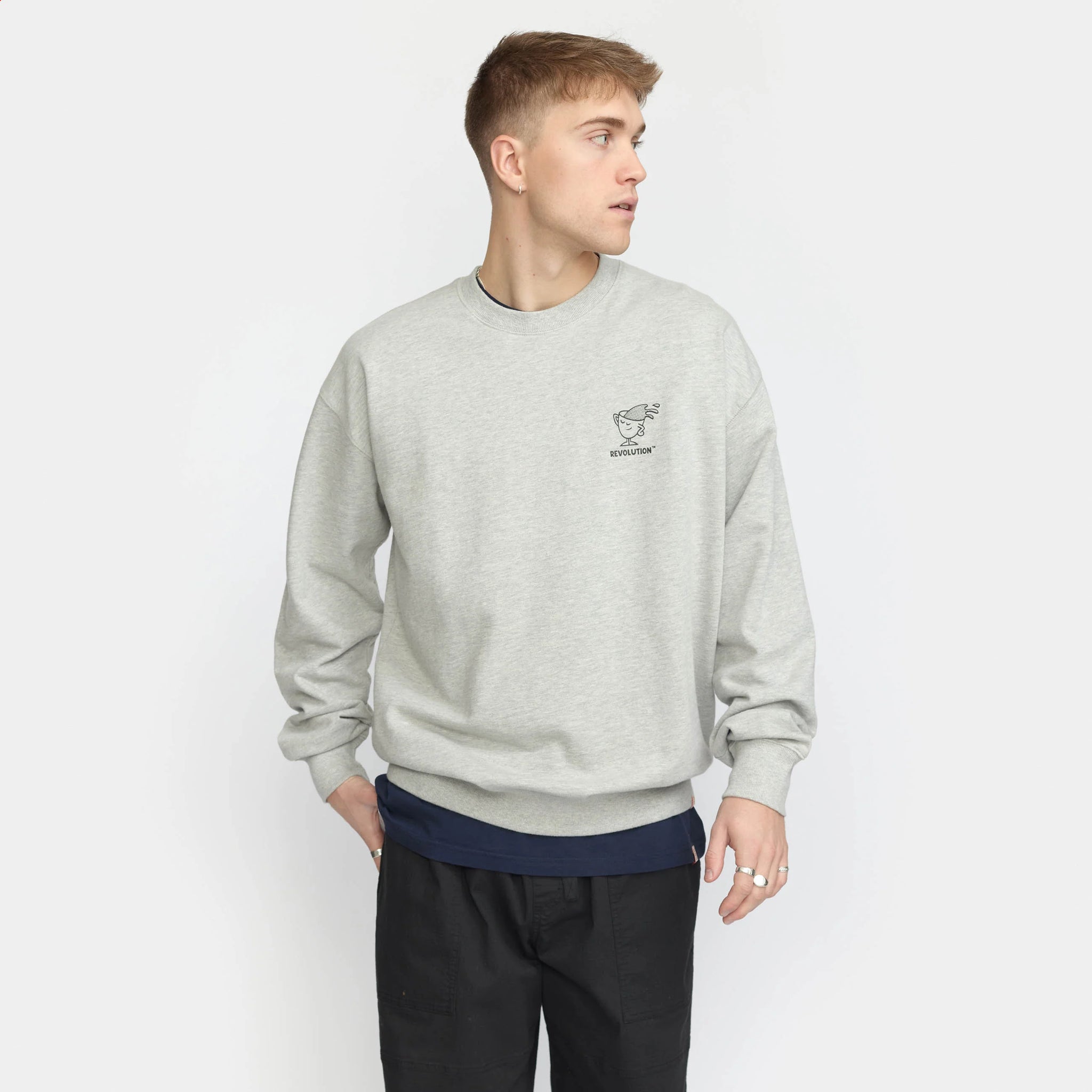 Sudadera REVOLUTION 2780 WAK Grey