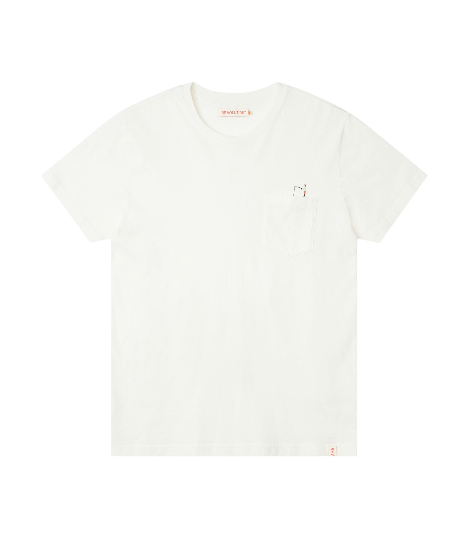 Camiseta Revolution OFFWHITE Bordado