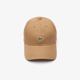 LACOSTE Unisex Cap in Organic Cotton Twill