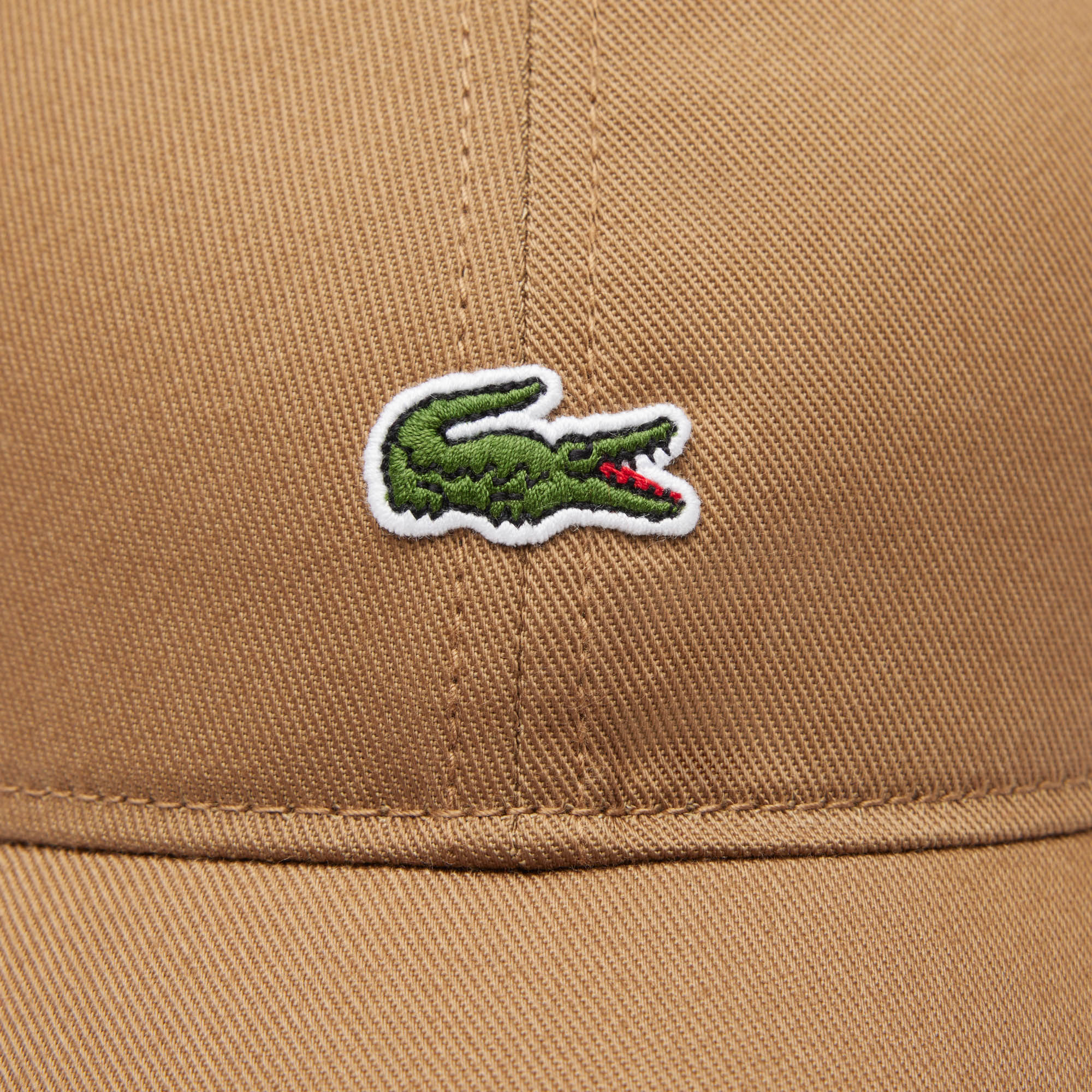 Gorra LACOSTE Unisex en Sarga de Algodón Ecológico