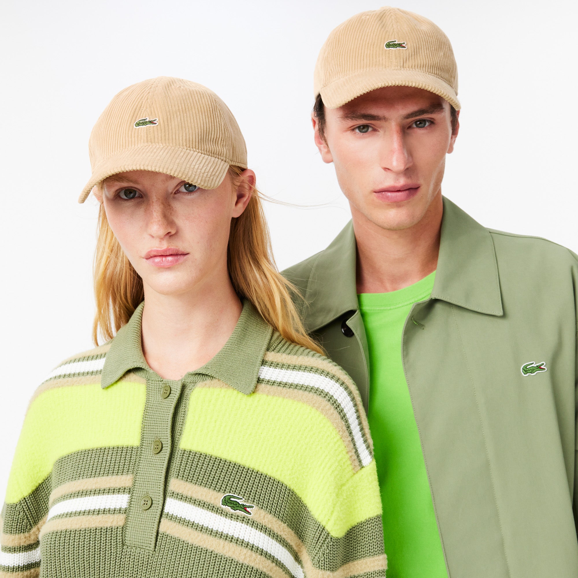 LACOSTE Verstellbare Cordkappe Beige