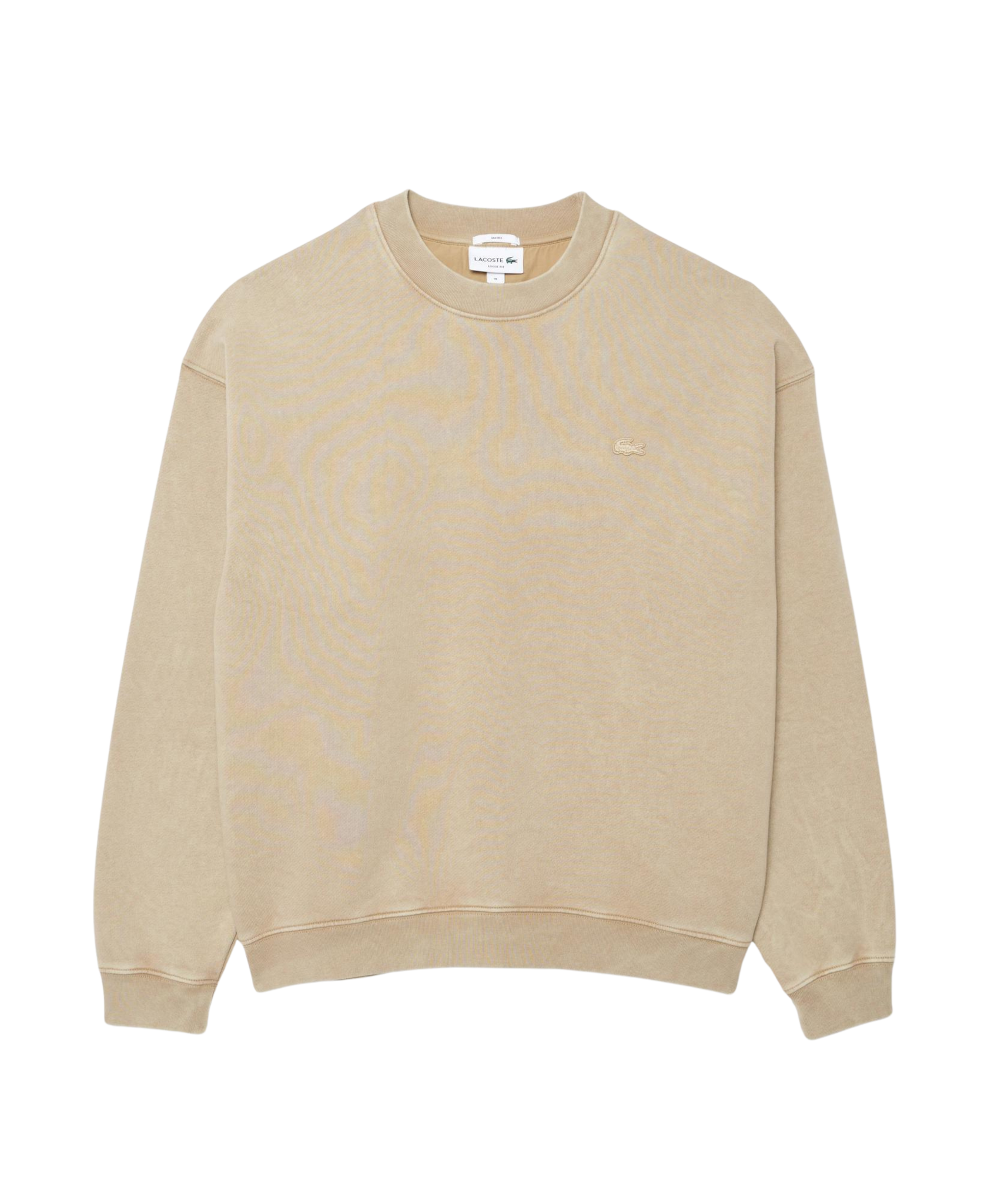 LACOSTE Loose Fit Washed Effect Sweatshirt 