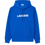 LACOSTE-Sweatshirt mit blau bedrucktem Kapuzenpullover 