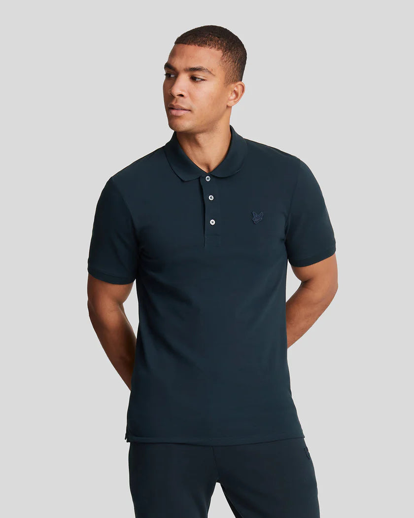 Lyle &amp; Scott Plain Polo Navy