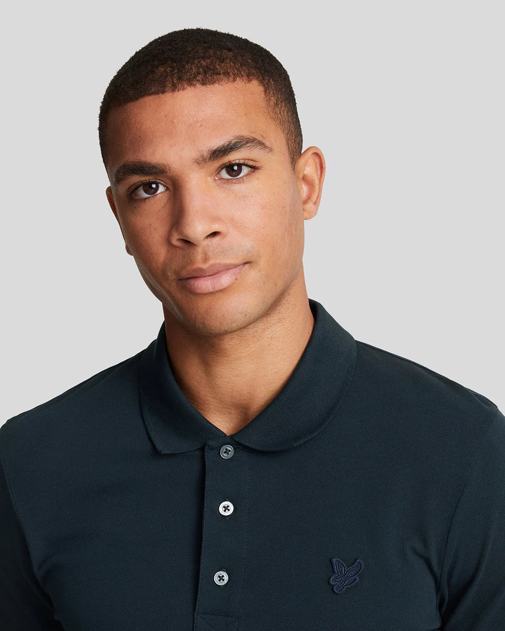 Lyle &amp; Scott Plain Polo Navy