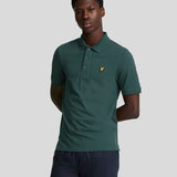 Lyle &amp; Scott Plain Argyle Teal Polo