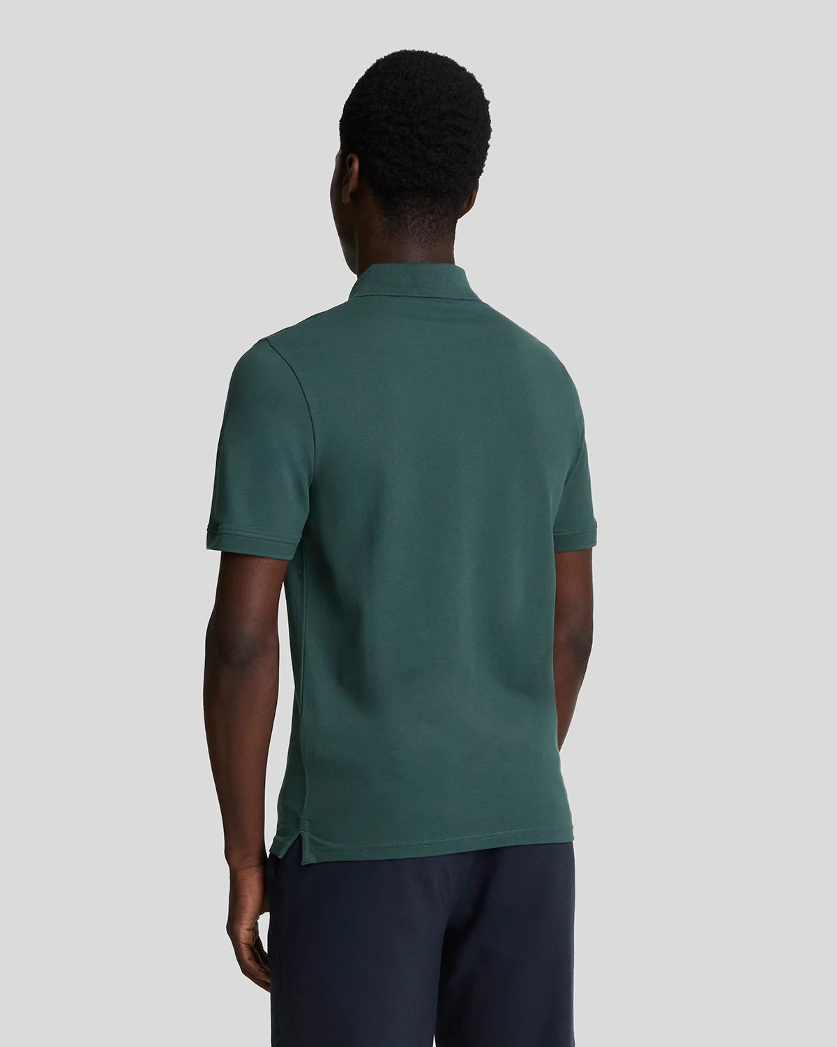 Lyle &amp; Scott Plain Argyle Teal Polo