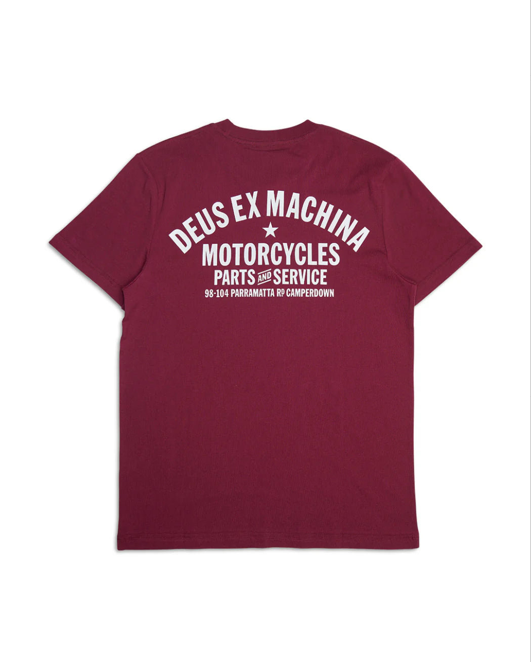 Camiseta DEUS EX MACHINA Camperdown Address Rhodo