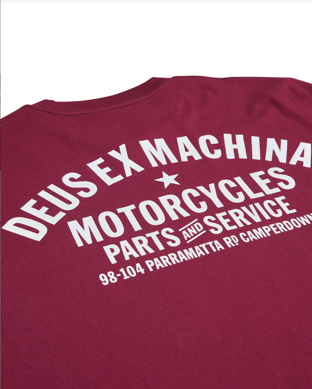 Camiseta DEUS EX MACHINA Camperdown Address Rhodo