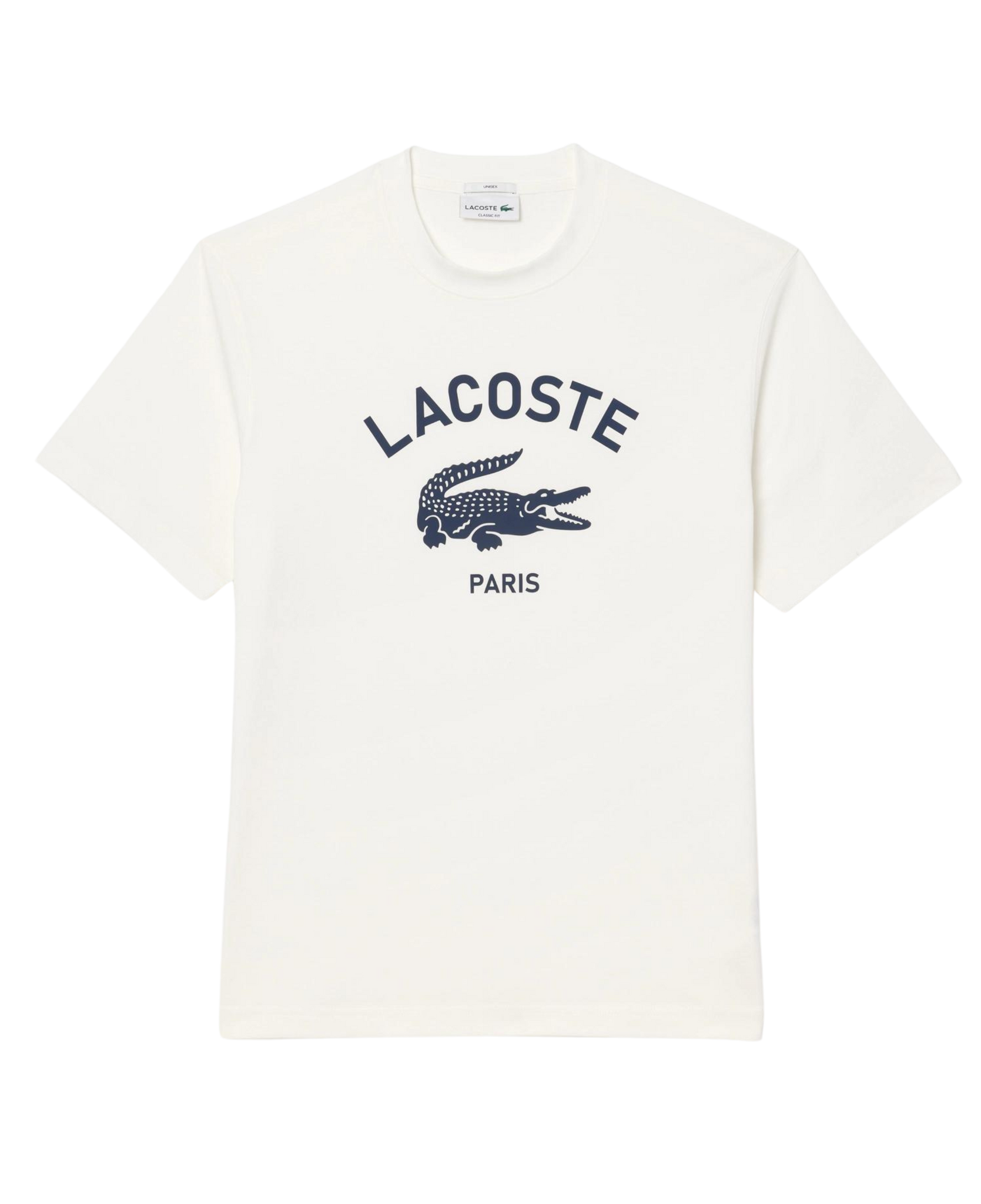 Camiseta LACOSTE con Estampado Corte Clásico