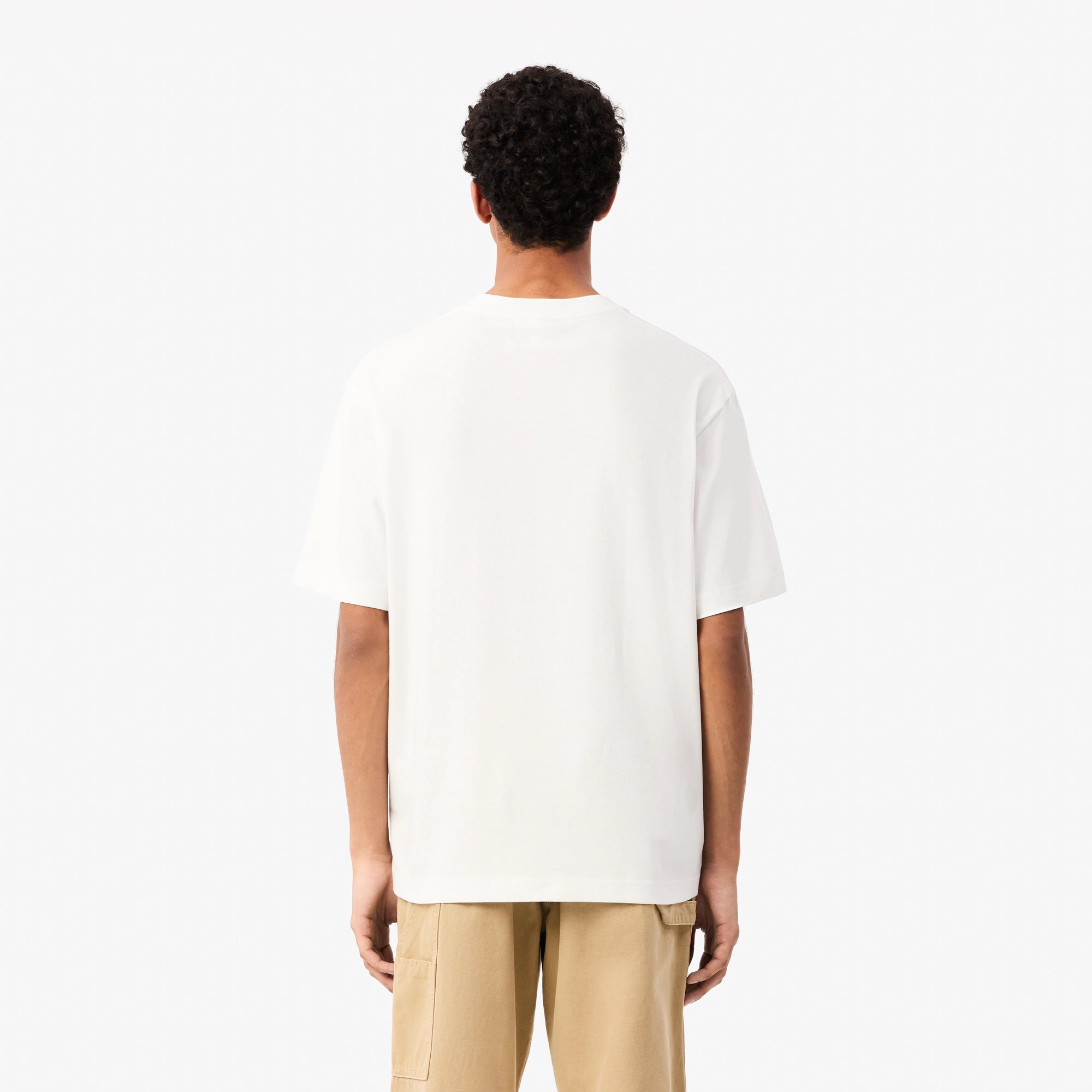 LACOSTE Jersey T-shirt with a loose fit 