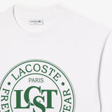 LACOSTE Loose Fit Jersey-Strick-T-Shirt 