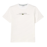 In Frankreich hergestelltes, besticktes LACOSTE-T-Shirt 